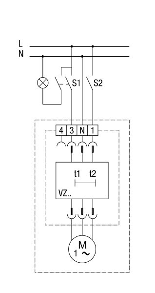 Maico ER 100 VZC-2 Ventilatoreinsatz, 101 m³/h, mit einstellbarem Verzögerungszeitschalter
