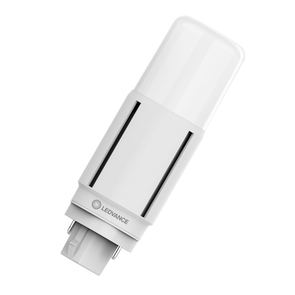 Ledvance 4058075821811 DULUX LED D VT EM & AC MAINS V, 120 °, 5,5 W, 830, 640 lm, G24d, nicht dimmbar
