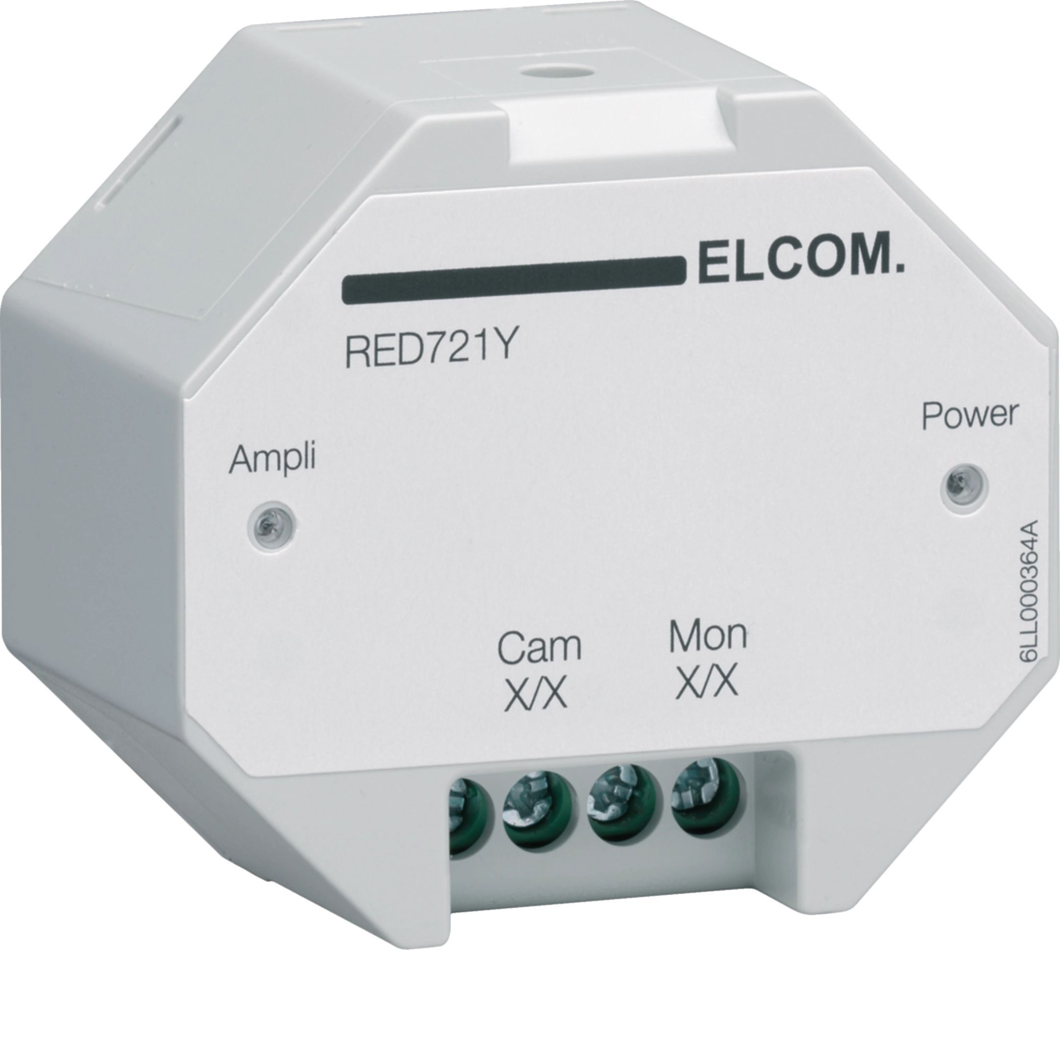 Elcom RED721Y Video-Verstärker, 2-Draht Bus System, Unterputz