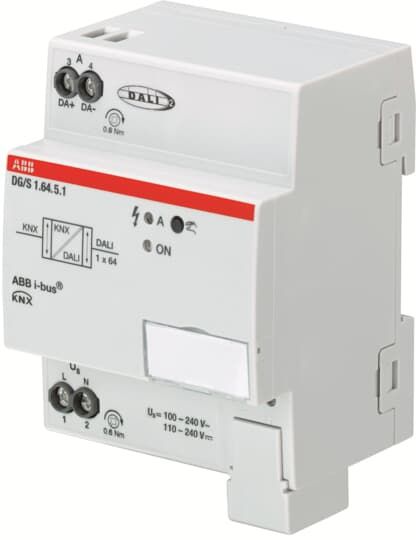 ABB DG/S1.64.5.1 DALI-Gateway, Premium, 1-fach, REG