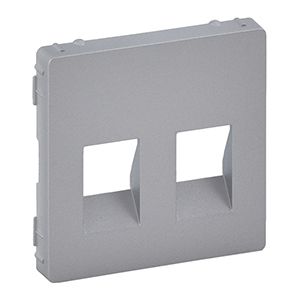 Legrand 755372 Abdeckung für Lautsprecherdose mit Federklemmen 2-fach