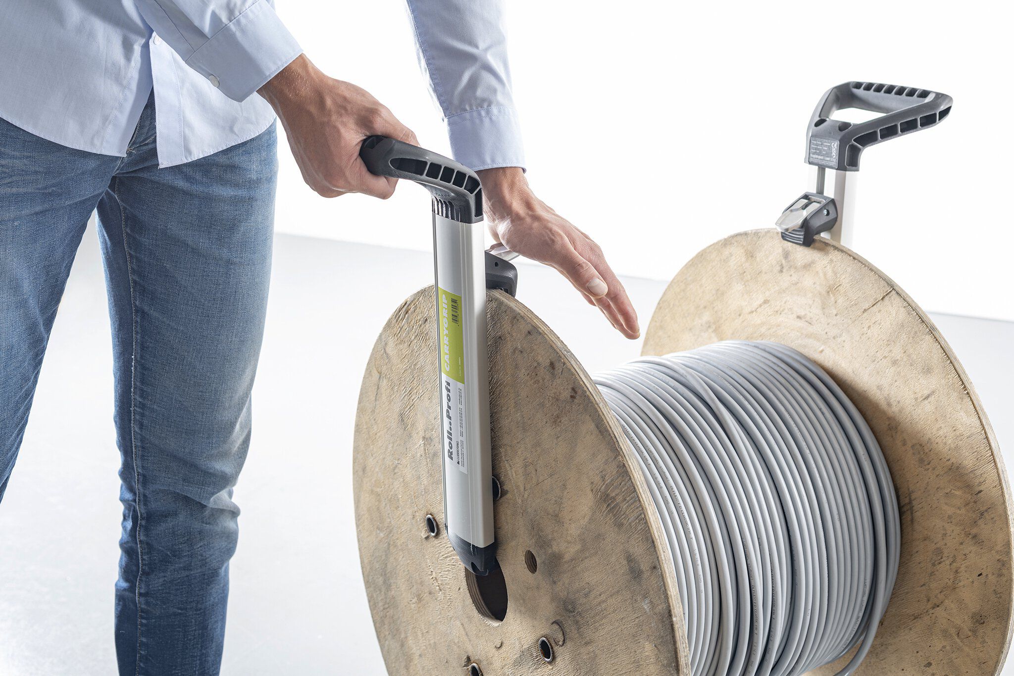 Lübbering A90801 Roll..Profi Tragesystem für Kabeltrommeln CARRYGRIP