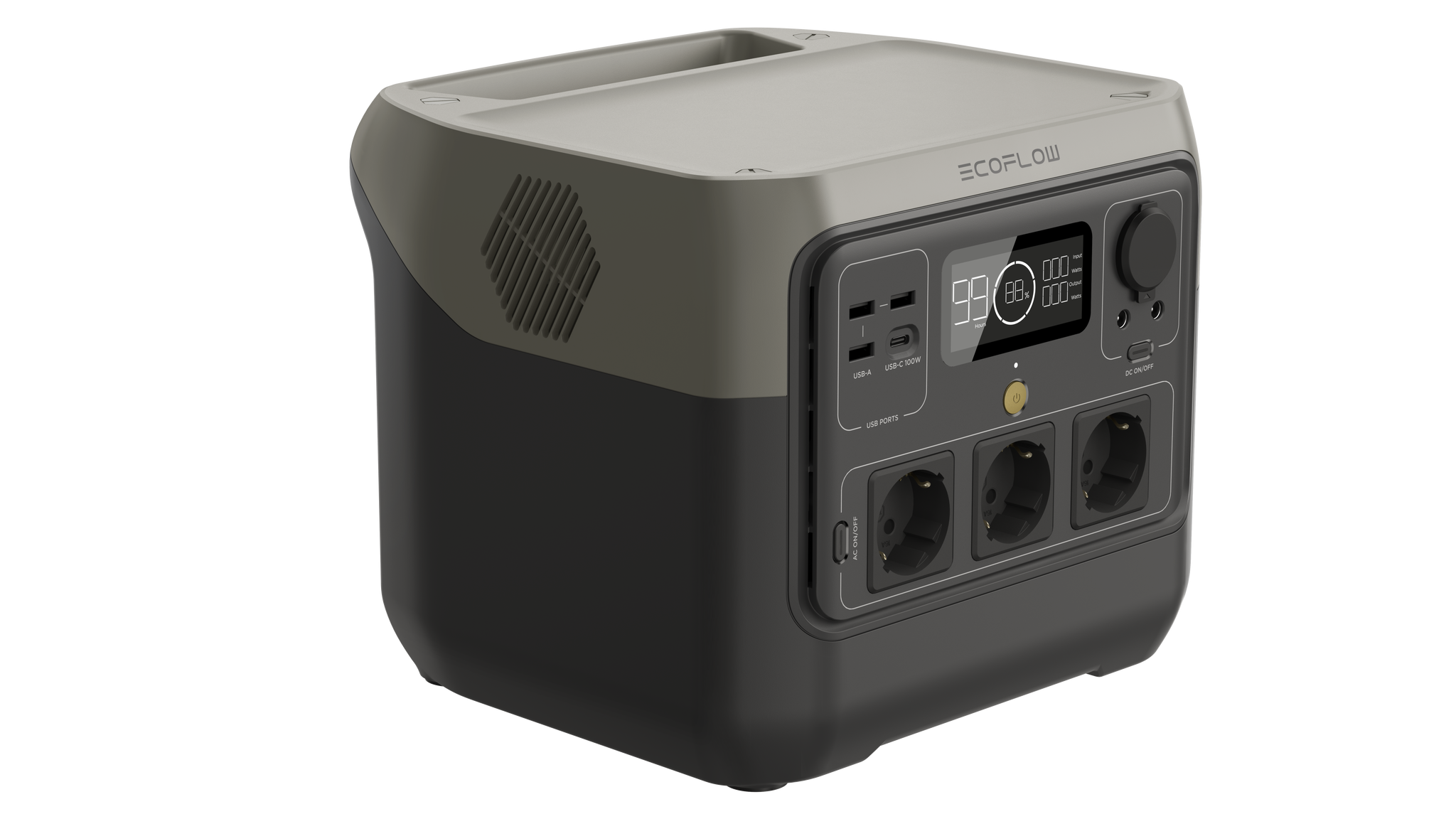 ECOFLOW ZMR620-B-EU River 2 Pro EU Portable Powerstation 768Wh