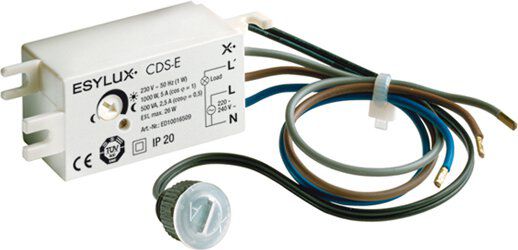 ESYLUX ED10016509 CDS-E Dämmerungsschalter zum Einbau in vorhandene Lampen