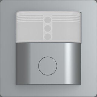 Berker 85342124 Bewegungsmelder 2,2 m, Q.x, aluminium samt