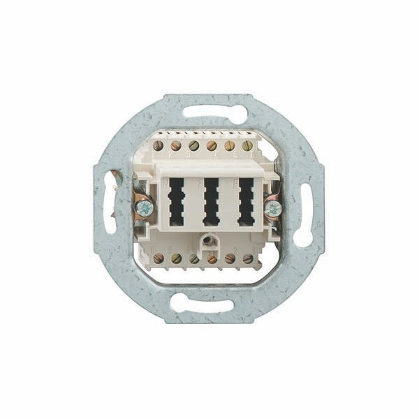Rutenbeck 10310518 Telefondose TAE 2x6/6 NFF UP