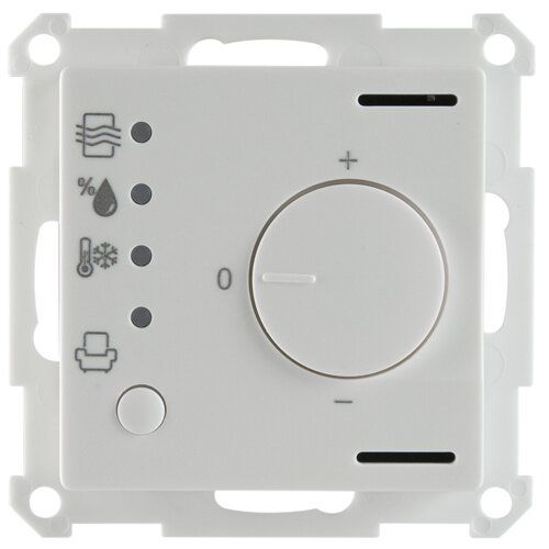 B.E.G. 93806 WS-VOC-HVAC-KNX Temperaturregler und Luftgütesensor, Unterputz, IP20, KNX, weiß