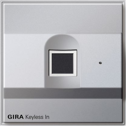 GIRA 261765 Gira Keyless In Fingerprint-Leseeinheit Gira TX_44 Farbe alu