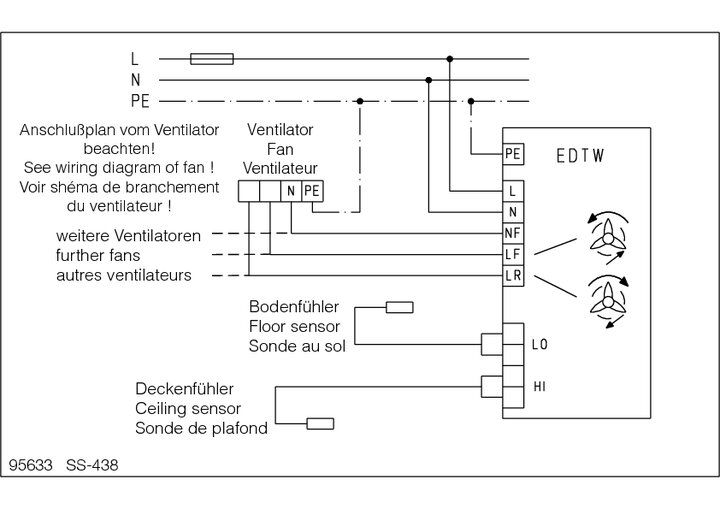 Helios EDTW stufenloser Temperatur-Differenz-Regler
