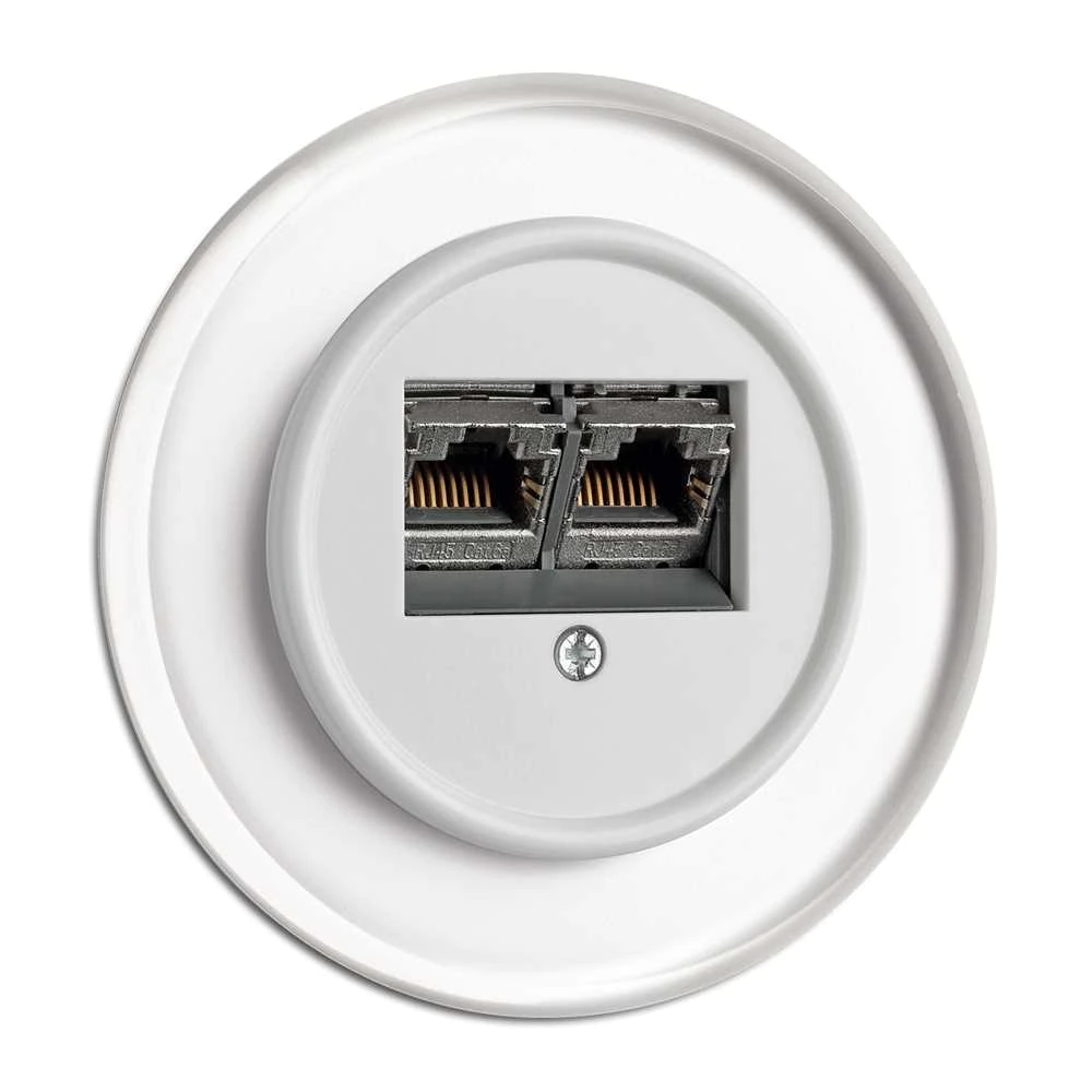 THPG 100726 Datendose Duroplast, weiß