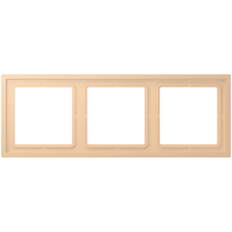 Jung LCZ983BF237 Rahmen 3-fach, Les Couleurs® 32122, terre sienne claire 31