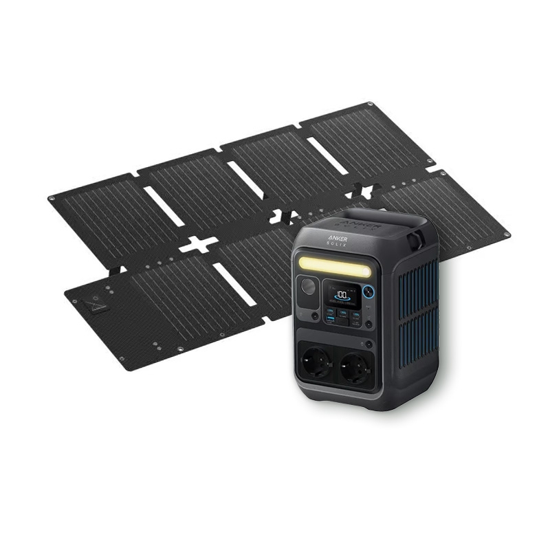 ANKER E24-PV-SET1-AK PS60 Solarpanel + C300X Tragbare Powerstation