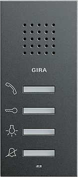 Gira 125028 Wohnungsstation Audio Aufputz, System 55