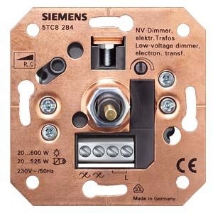 Siemens 5TC8284, Dreh-Dimmer für Niedervolt 20-600 W