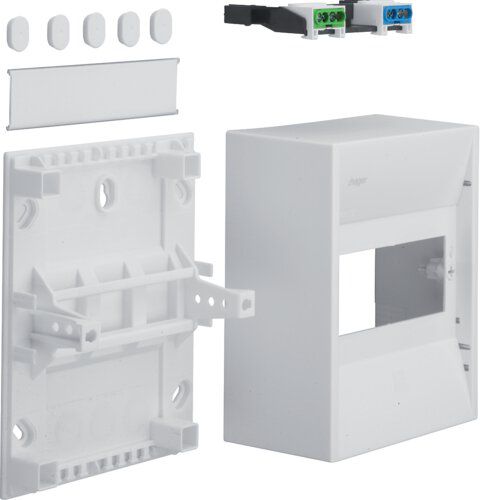 Hager GD106N, Aufputz-Miniverteiler für 6 Module