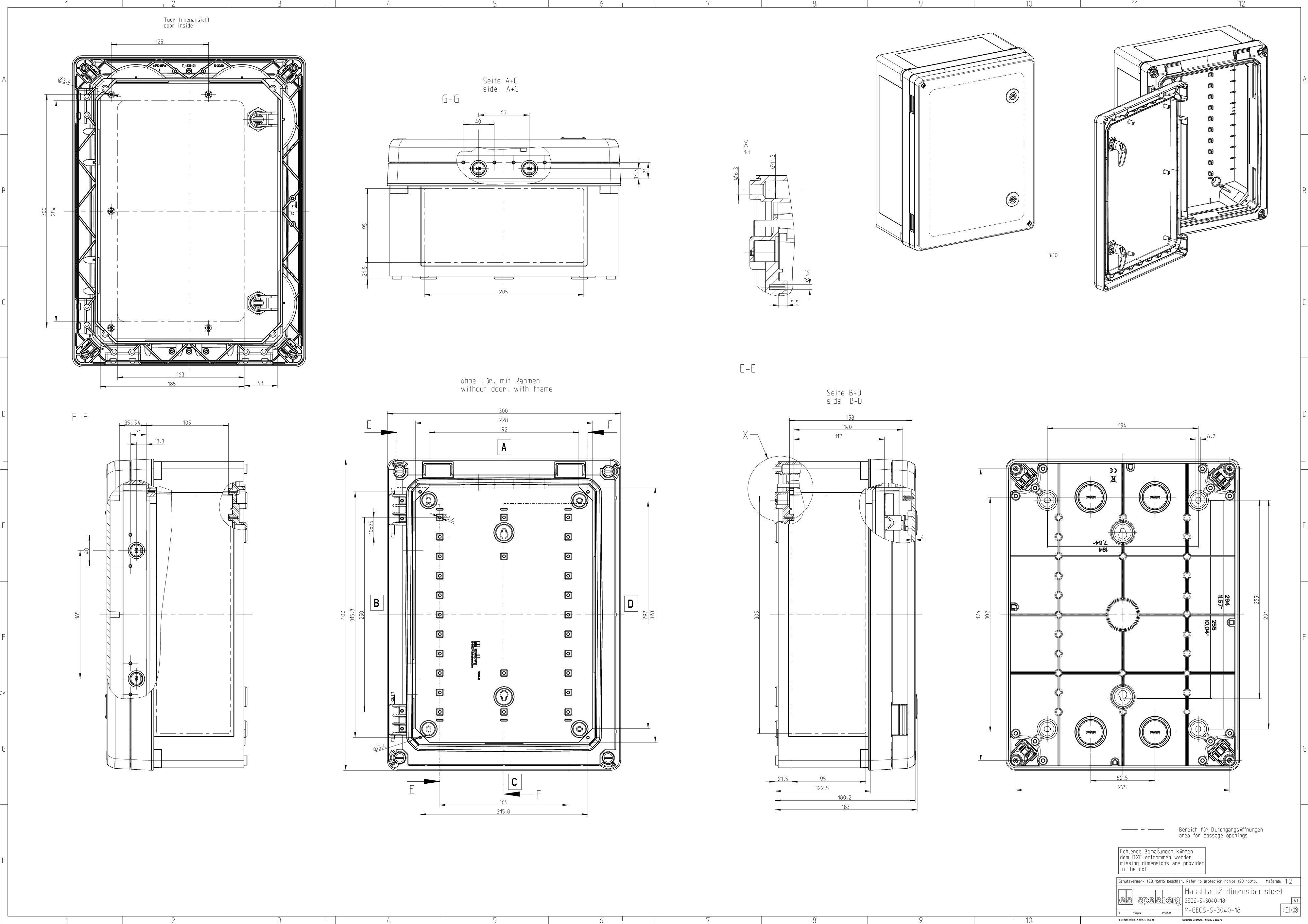 Spelsberg GEOS-S 3040-18-to Schaltschrank