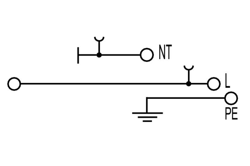 Weidmüller WDL2.5/S/NT/L/PE  Verteiler-Reihenklemme 2,5mm² für N-Schiene