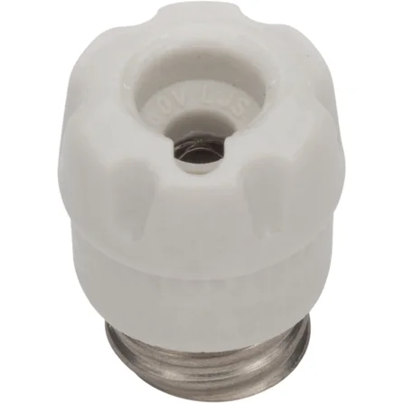 Mersen 1711.0002 Neozed-Schraubkappe D02, 63A, E18, zur Aufnahme von D02-Sicherungseinsätzen, integriertes Prüfloch