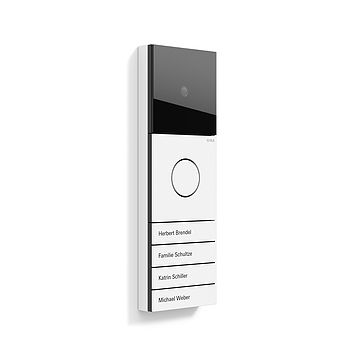 Gira 5539000 System 106 Ruftastenmodul 4-fach ohne Namensschild