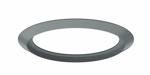 Theben 9070597 Cover FLAT 85 GR Abdeckrahmen grau für theRonda FLAT DE