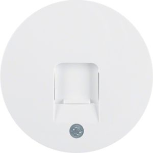 Berker 11702089 Zentralstück mit Staubschutzschieber, R.1/R.3, polarweiß glänzend