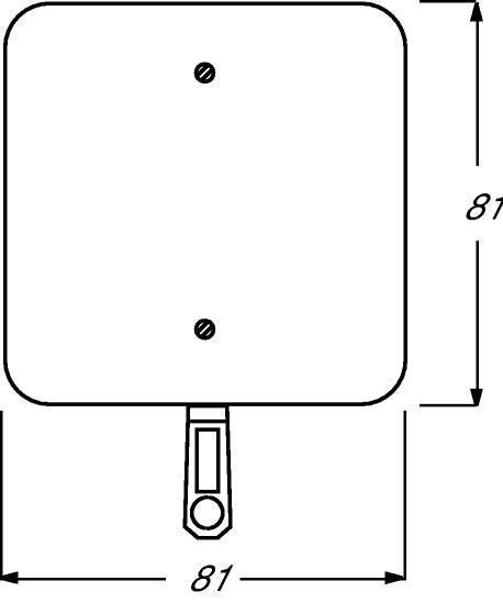 Busch-Jaeger 2610/6 UJ-212 Zugschalter Aus- und Wechselschaltung, Komplettabdeckung, mit Schraubklemmen, weiß glänzend, Busch-Duro 2000 SI