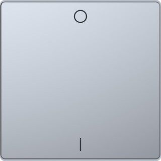 Merten MEG3301-6036 Wippe mit Kennzeichnung 0/ 1, System Design, Edelstahl
