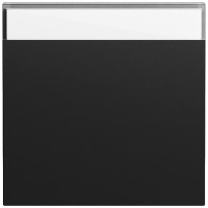 Gira 329974 Wippe mit Beschriftungsfeld, System 70, schwarz matt (lackiert)