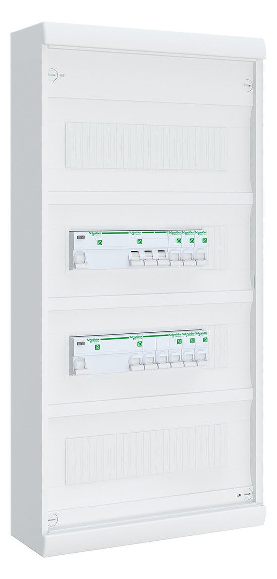 ABN ABNAA104F02 AMIGO Kleinverteiler Aufputz  4-reihig mit Ausbau