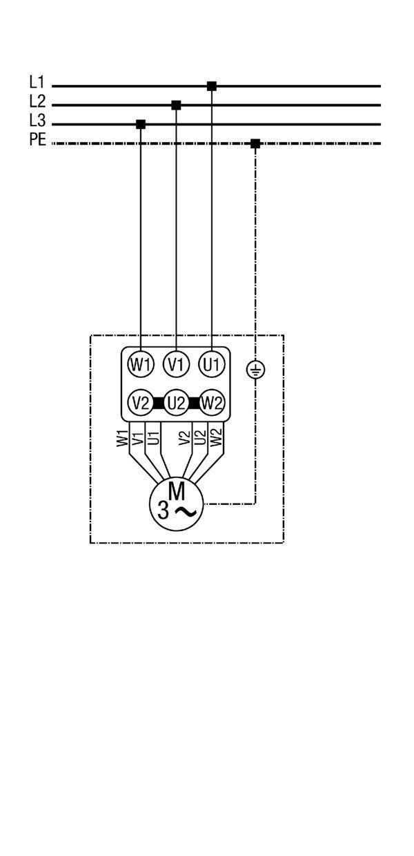 Maico DAS112/8 Axial-Wandventilator, Drehstrom 2792W