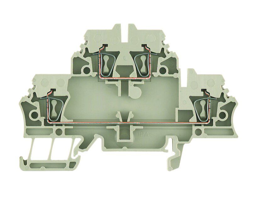 Weidmüller ZDK 2.5 Doppelstock-Reihenklemme 2,5mm², Z-Reihe