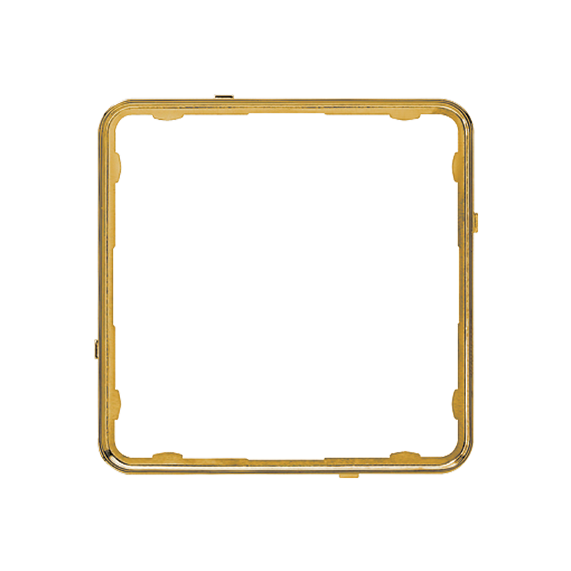Jung CDP81GGO Applikations-Rahmen, CD PLUS, glanzgold (galvanisiert)