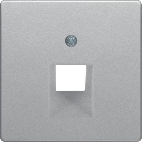 Berker 14076084 Zentralstück für UAE Steckdose, Q.x, aluminium samt