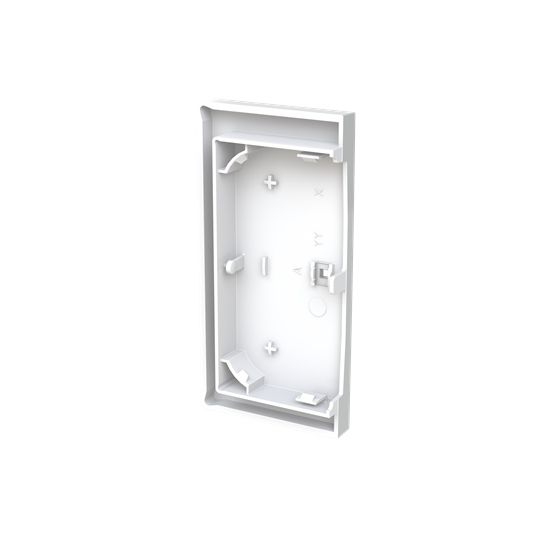 Busch-Jaeger 6234-22-44G Wippe 2-fach, rechts, mit Symbol "Dimmer", studioweiß glänzend, Busch-art linear®