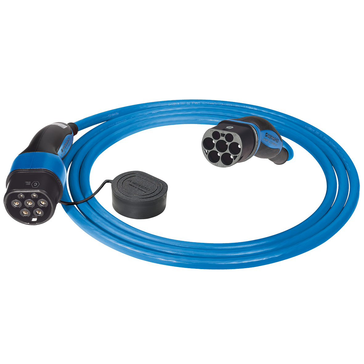 Mennekes 36401 Ladekabel Mode 3 mit Stecker Typ 2 20A/400V 3PH 4m Ed.4