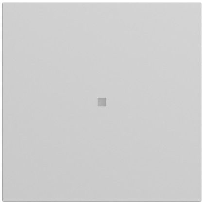Gira 329076 Wippe mit Kontrollfenster, System 70, grau matt (lackiert)