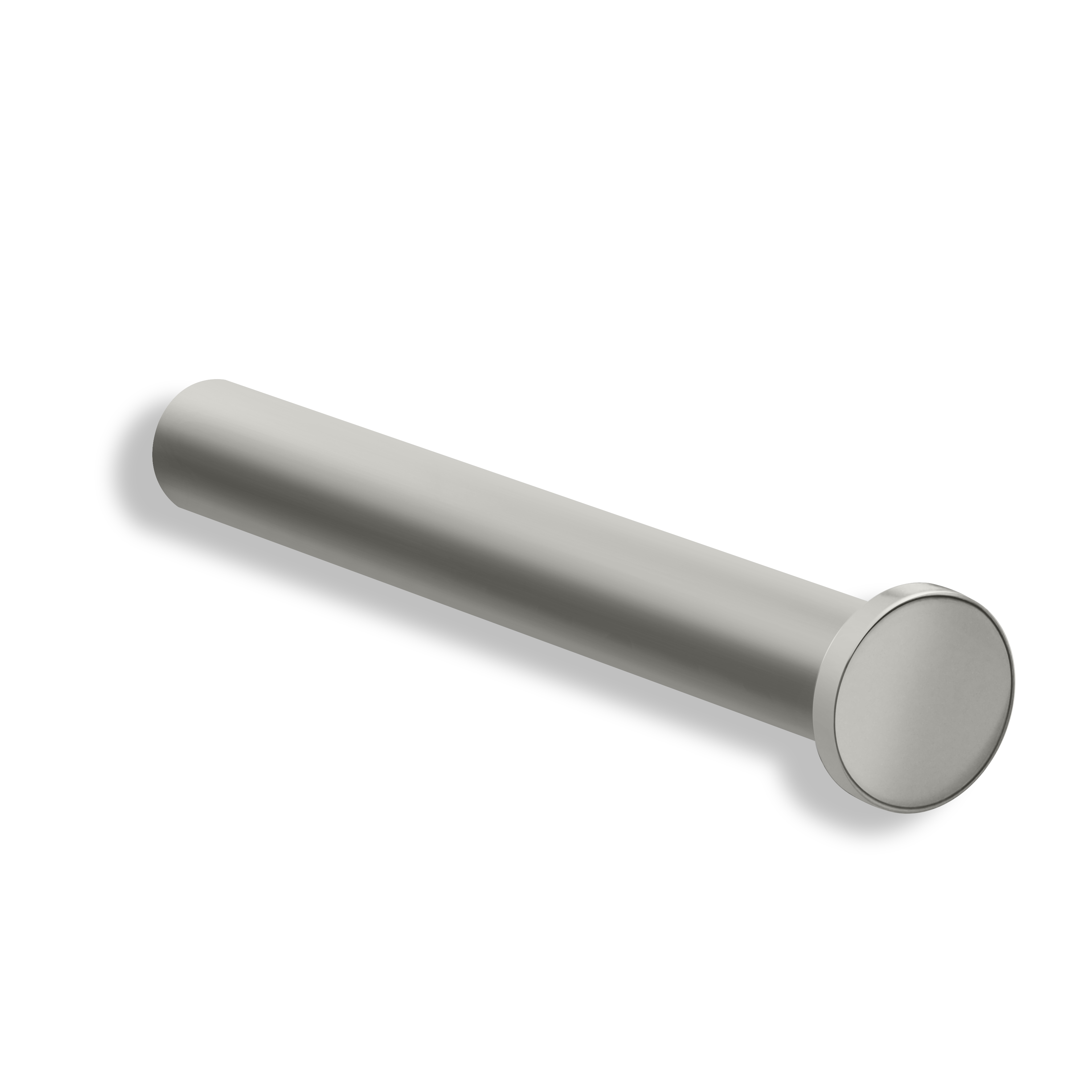 qles RHB6036 Regalhalter 120 mm (2 Stck.), für Merten D-Life, beleuchtet/LED/warmweiß (3000k), Edelstahl, lackiert, IP44