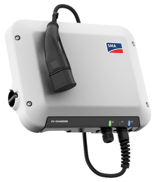 SMA EVC22-3AC-10 Wallbox EV Charger 22kW, 7,5m Ladekabel Typ2