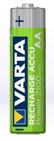 Varta ACCU Batterien 56706 AA/Mignon Akku 2100mAh, 2-Stück