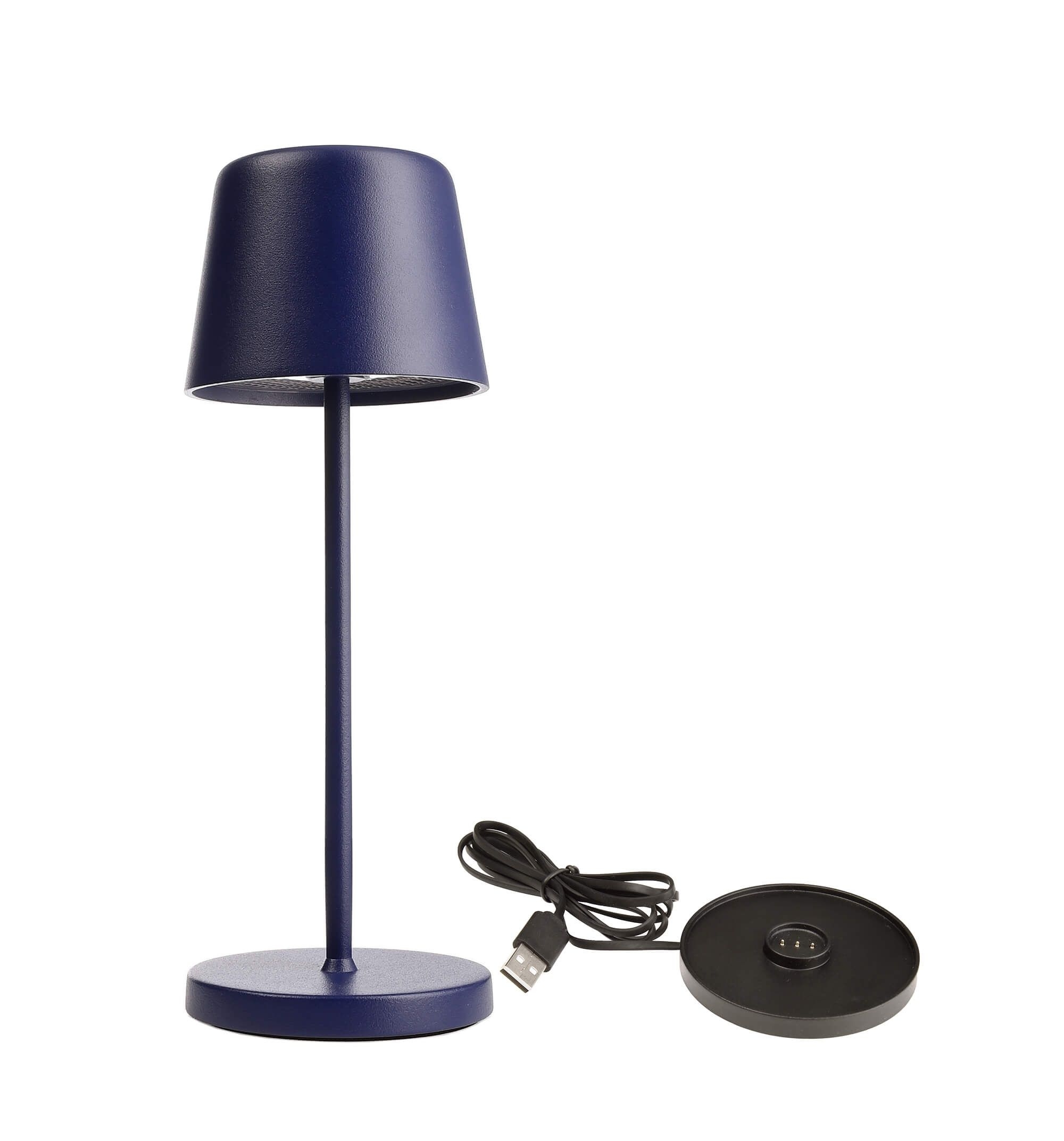 Deko-Light 620205 Akkuleuchte, Set Canis Mini + Ladesockel, 3.7 V/DC, IP 65, kobaltblau