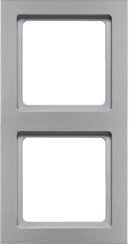 Berker 10126094 Rahmen 2-fach Q.3, aluminium samt