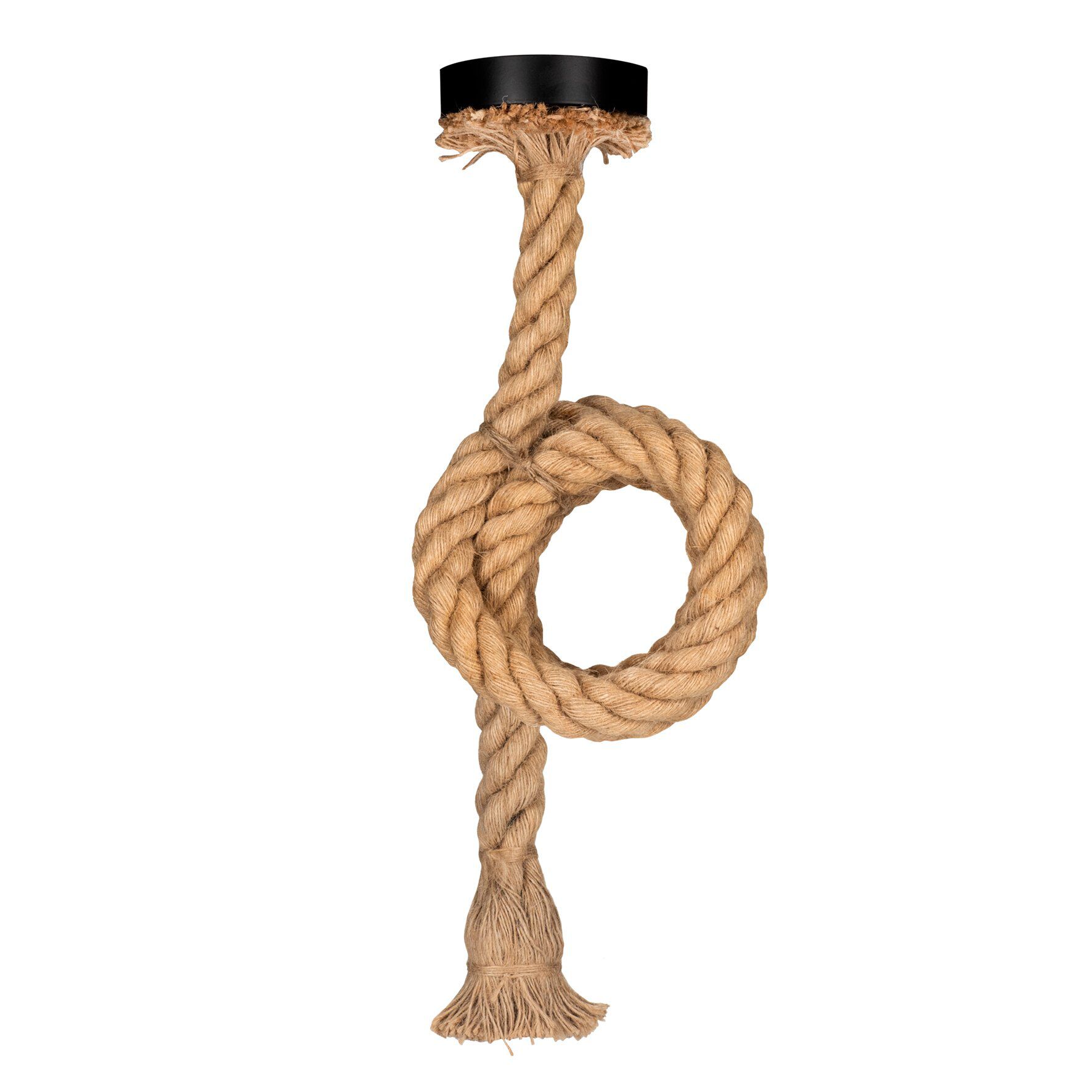 BAILEY 141483 Pendelleuchte Rope E27 mit Seilkabel 1,5m