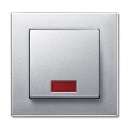 Merten 486160 Rahmen 1-fach, M-PLAN, aluminium