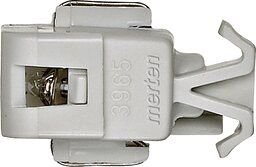 Merten 396502 Glimmlampenanhänger mit integrierter Lampe, grau