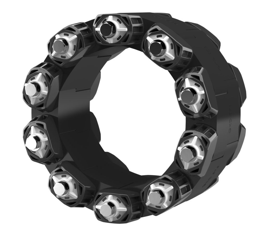 Hauff 1410057501 Gliederkette modulare Rohrdichtung 1xGKD575 EPDM50, Glieder 1x