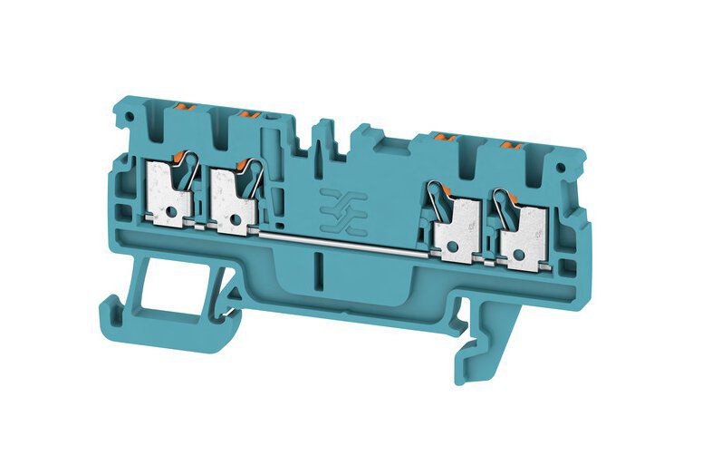 Weidmüller A4C1.5BL Durchgangs-Reihenklemme 1,5mm² A-Reihe, blau, 100 Stück