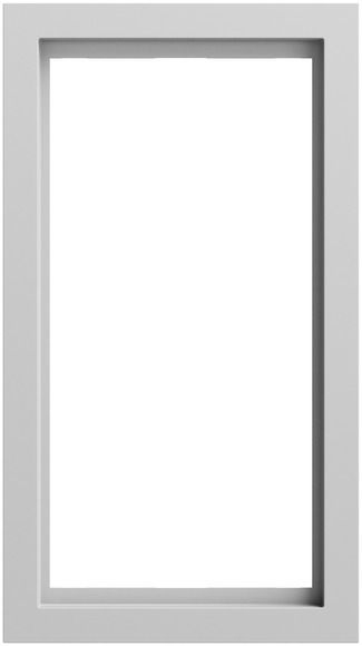 Gira 100276 Abdeckrahmen 2-fach ohne Mittelsteg Gira F200, grau matt (lackiert)