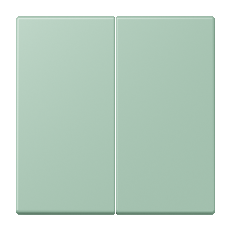 Jung LC995217 Wippe 2-fach, Les Couleurs® 32041, vert anglais clair