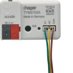 Hager TYBS702A Binäreingang 2-fach, Unterputz, KNX Secure