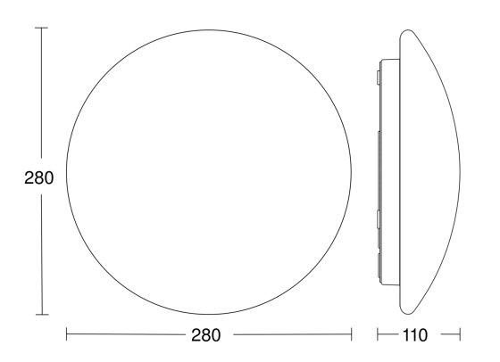 Steinel 056032 Sensor-Innenleuchte RS PRO P1 S